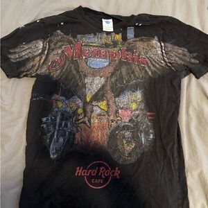 PacSun Black Memphis Graphic Tee